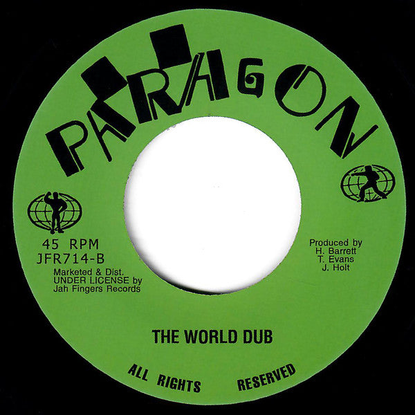 The Paragons : The World Is A Ghetto (7", RE)