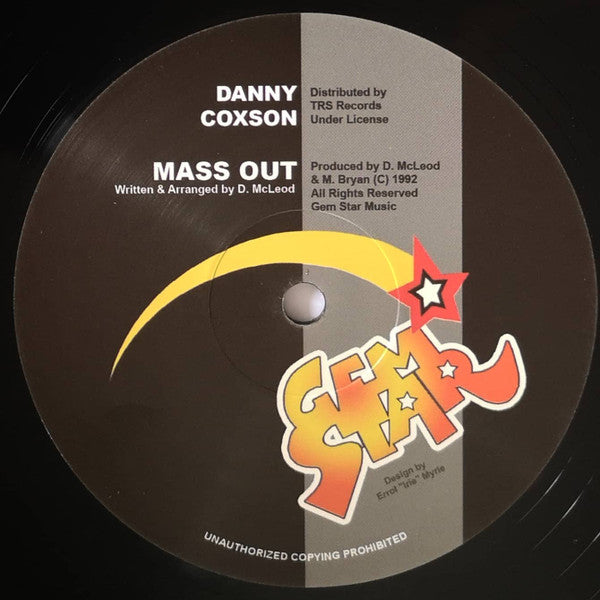 Danny Coxson : Bad Boy Life / Mass Out (12", RE)