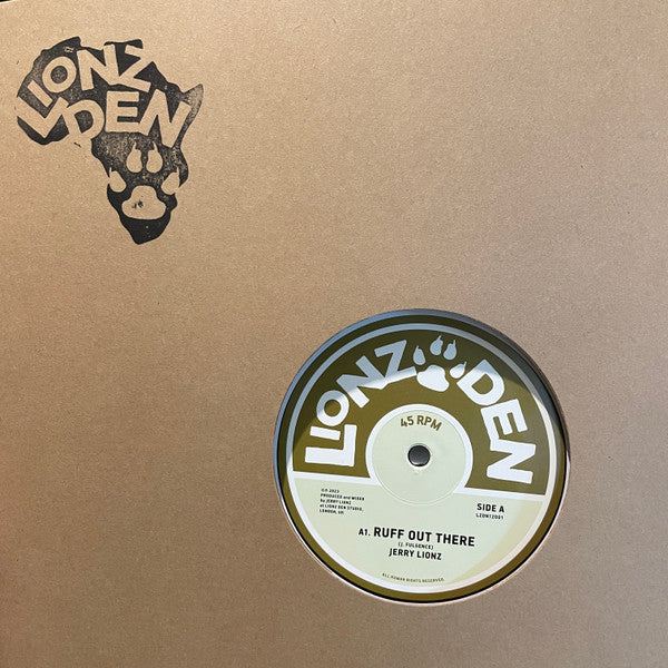 Jerry Lions : Ruff Out There (12", Maxi)