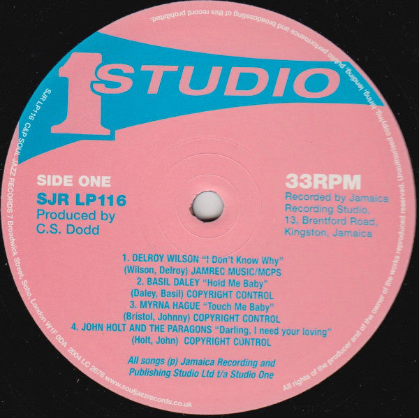 Various : Studio One Lovers (2xLP, Comp, RE)