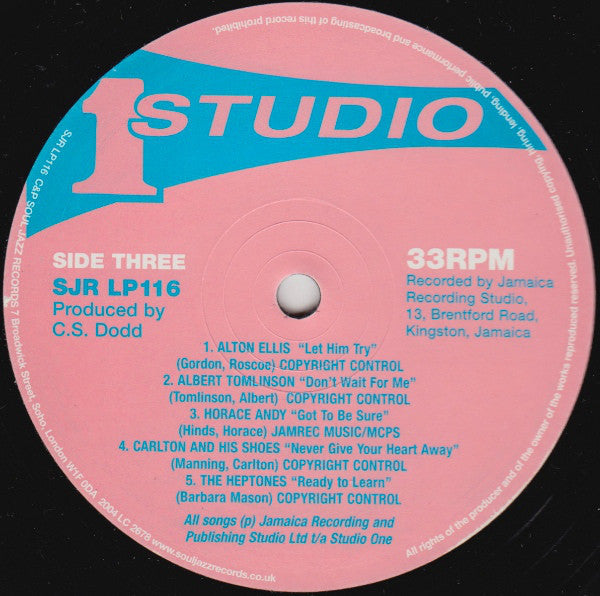 Various : Studio One Lovers (2xLP, Comp, RE)