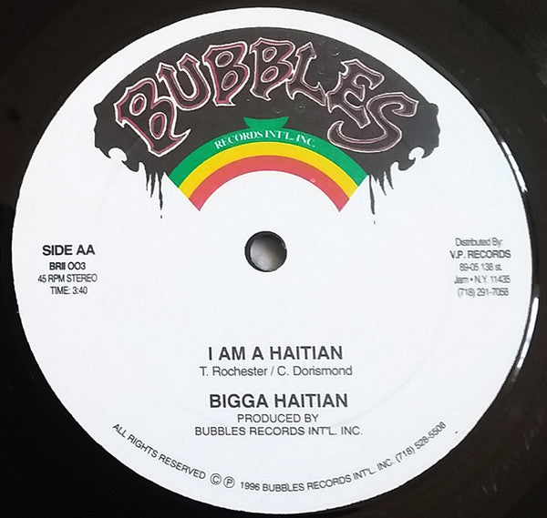 Bigga Haitian : Imposter (12", Single)