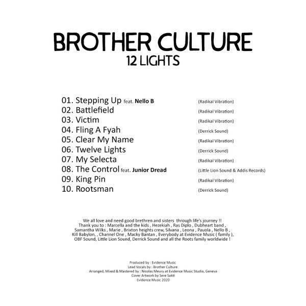 Brother Culture : 12 Lights (LP, Album)