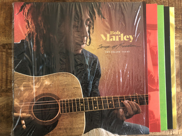 Bob Marley : Songs Of Freedom - The Island Years (Box, S/Edition + 2xLP, Album, Comp, Red + 2xLP, Al)