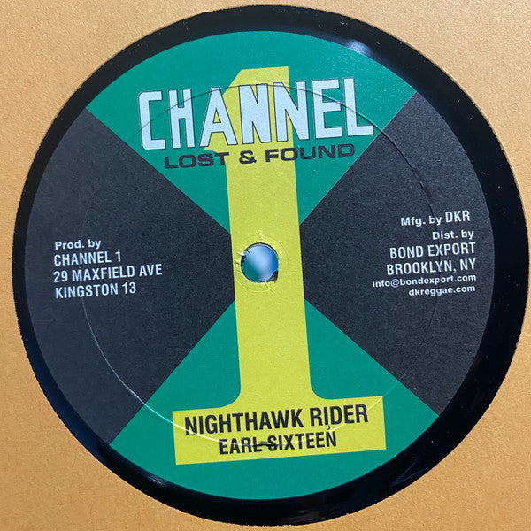 Earl Sixteen : Nighthawk Rider / Music Machine (10")