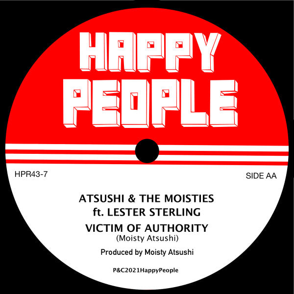 Atsushi And The Moisties : The Sound Of Ska  (7", Single, Ltd, Num)