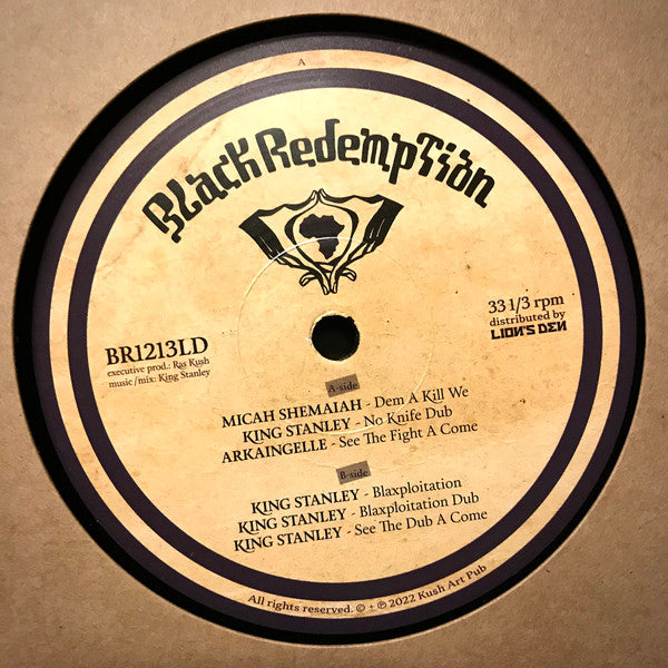 King Stanley Feat. Micah Shemaiah / Arkaingelle : Blaxploitation Riddim (12")