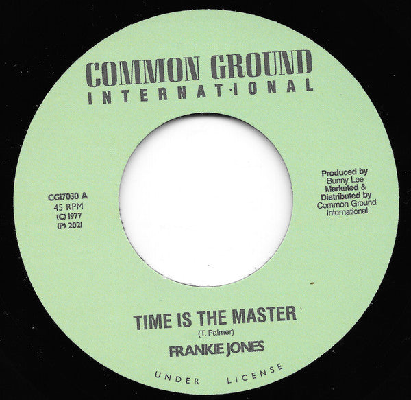 Frankie Jones (2), Winston Wright : Time Is The Master / A Stepping Mood (7")