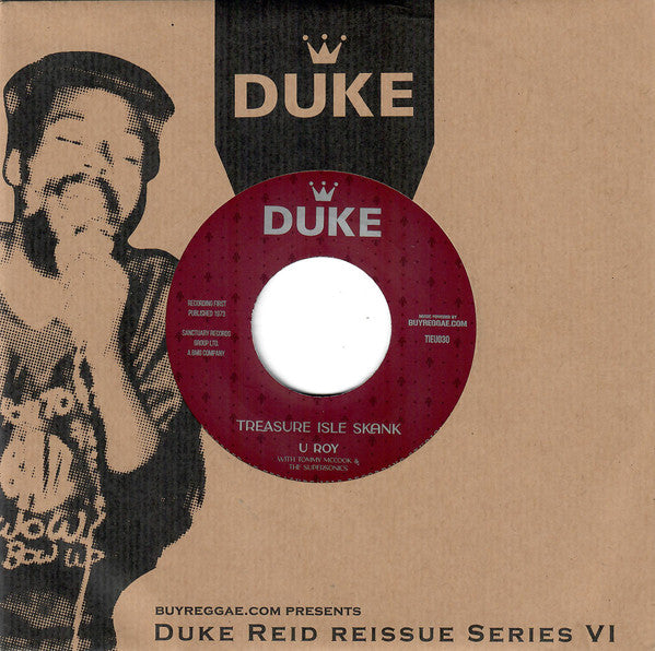 U-Roy / U-Roy & Nora Dean : Treasure Isle Skank / What Is Catty? (7")