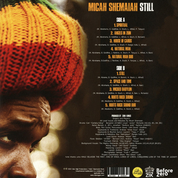 Micah Shemaiah : Still (LP, Album)