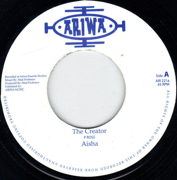 Aisha : The Creator (7")