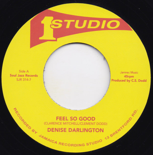 Denise Darlington / Tyrone Taylor : Feel So Good / Rightful Rebel (7", RM)