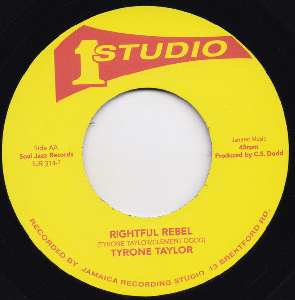 Denise Darlington / Tyrone Taylor : Feel So Good / Rightful Rebel (7", RM)