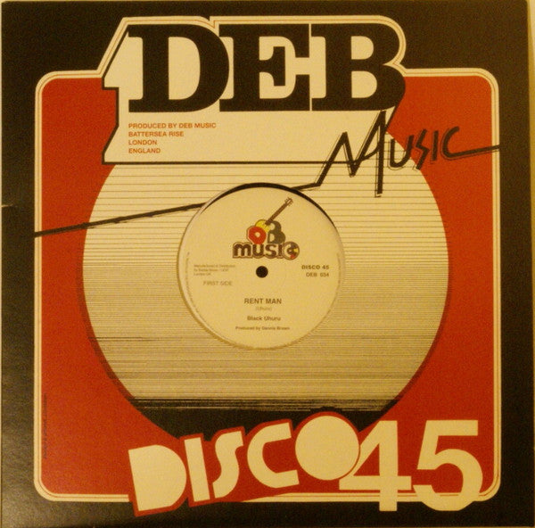 Black Uhuru : Rent Man / Rent Board (12", RE)