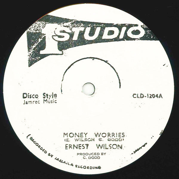 Ernest Wilson / Brentford Disco Set : Money Worries / El Bang Bang (12", Ltd, RE, RM)