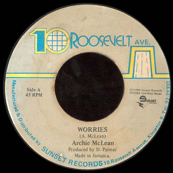 Archie McLean : Worries (7")