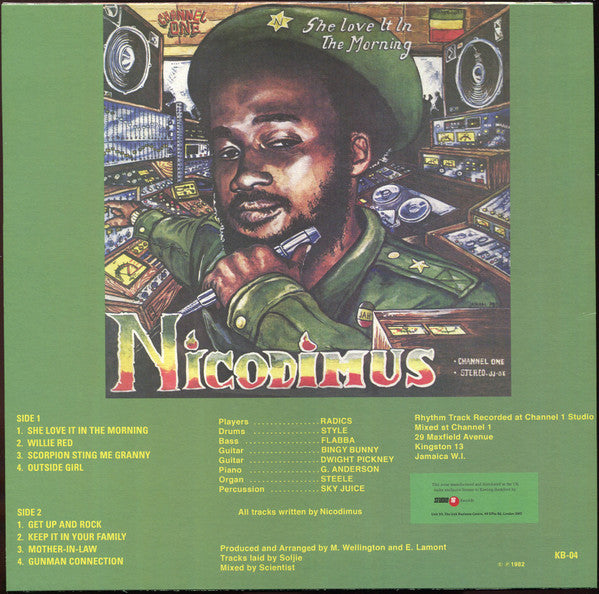 Nicodemus : She Love It In The Morning (LP, Album, RE)