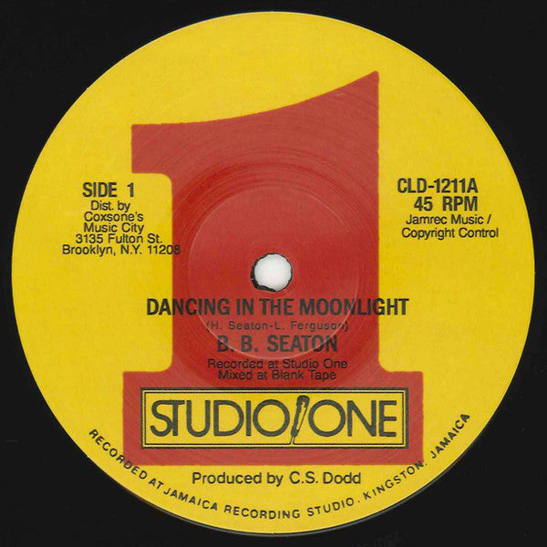 B.B. Seaton : Dancing In The Moonlight (12", Ltd, RE)