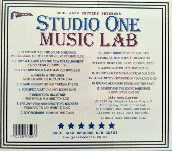 Various : Studio One Music Lab (CD, Comp)