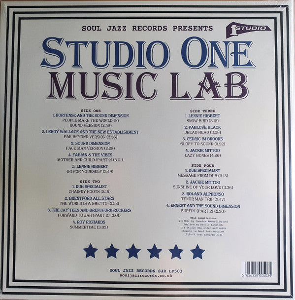 Various : Studio One Music Lab (2xLP, Comp)