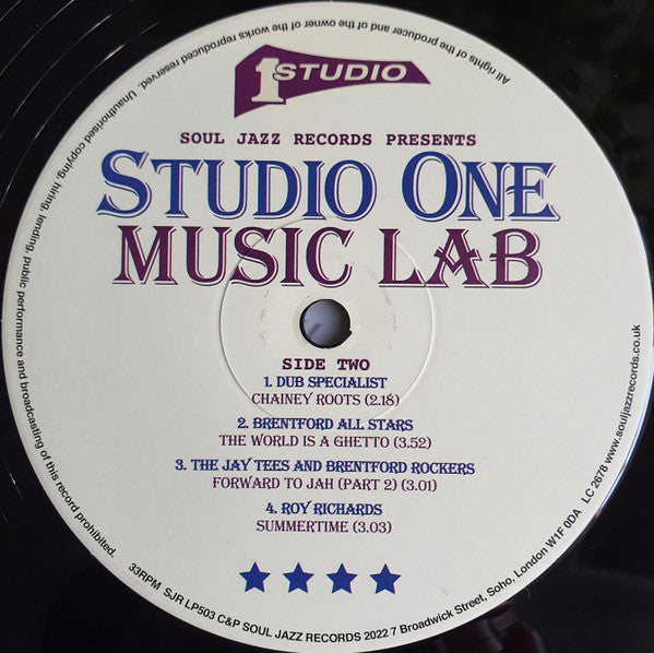 Various : Studio One Music Lab (2xLP, Comp)