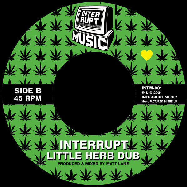 Donovan King Jay, Interrupt (6) : Little Herb Tree / Little Herb Dub (7", Single, Ltd, Num)