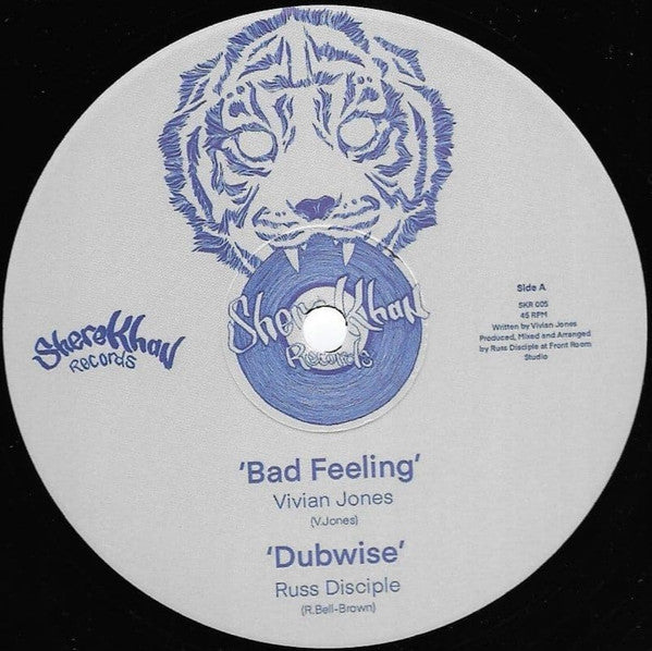 Vivian Jones : Bad Feeling (12")