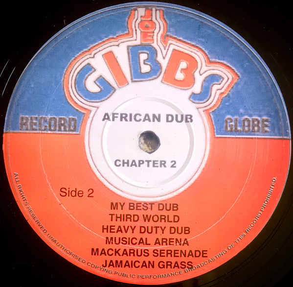 Joe Gibbs & The Professionals : African Dub Almighty Chapter Two (LP, Album, RE)