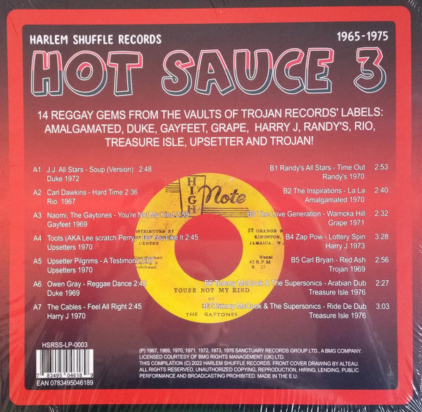 Various : Hot Sauce 3 (LP, Comp)