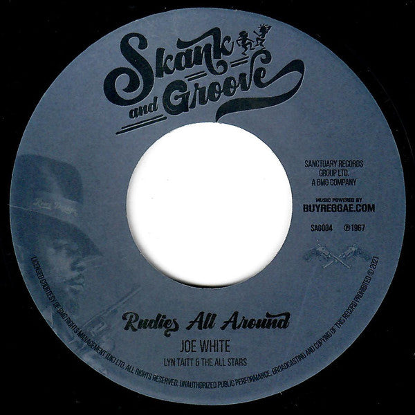 Joe White, Lynn Taitt And The All Stars : Rudies All Around (7", RE)