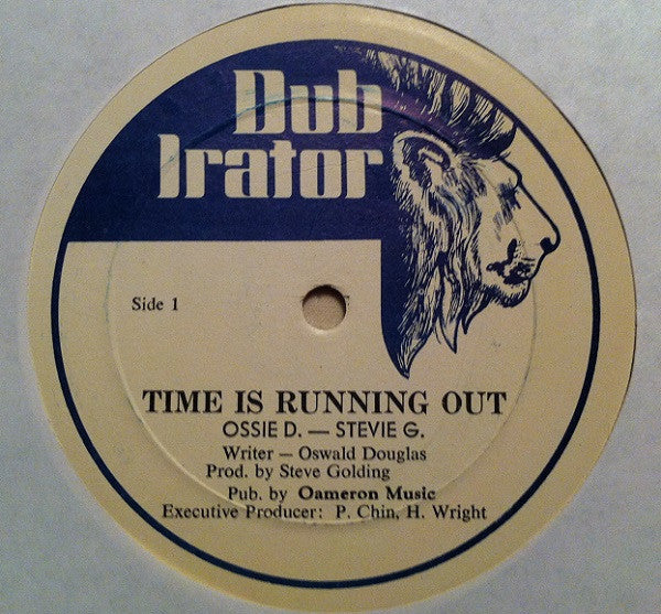 Ossie D.* - Stevie G.* : Time Is Running Out / Just Be Nice (12")