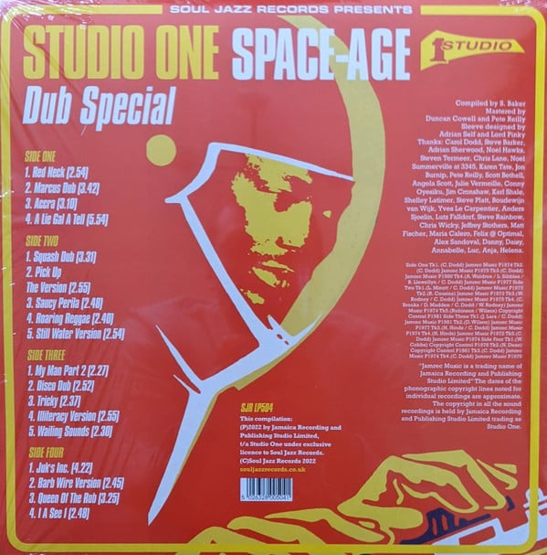 Dub Specialist : Studio One Space Age Dub Special (Intergalactic Dub From 13 Brentford Road) (2xLP, Comp)