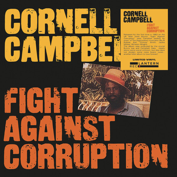 Cornell Campbell : Fight Against Corruption (LP, Album, Ltd, RE, RM)