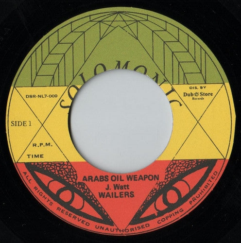 The Wailers : Arabs Oil Weapon (7", Ltd, RE)