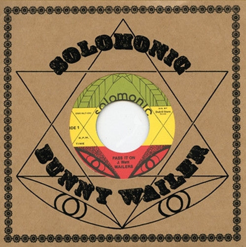 The Wailers : Pass It On (7", Ltd, Num, RE)