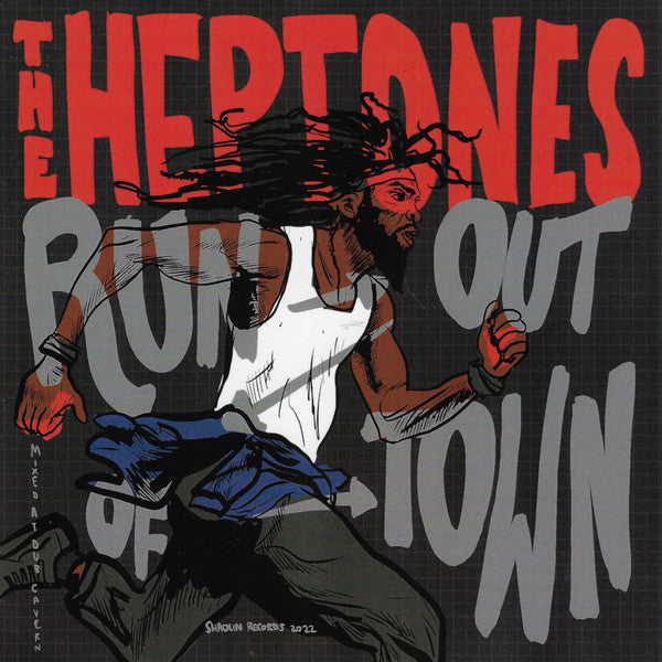 The Heptones : Run Out Of Town (Lathe, 7", Single, Ltd)