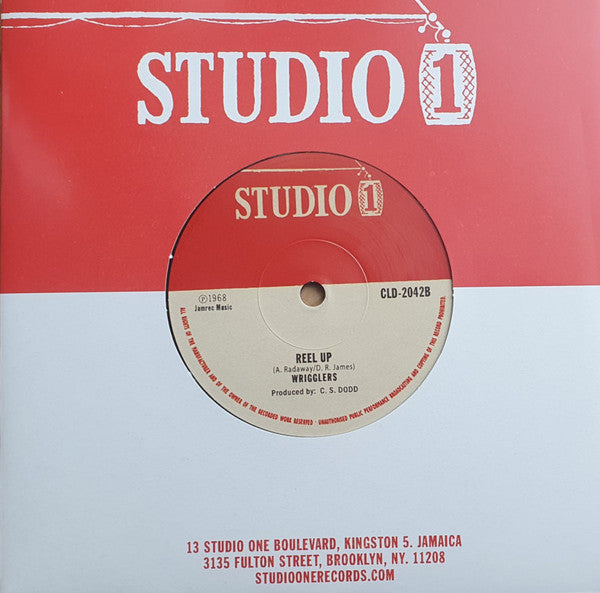 Various : Studio One U.K. Red Series Boxset (8x7", Single, Box)