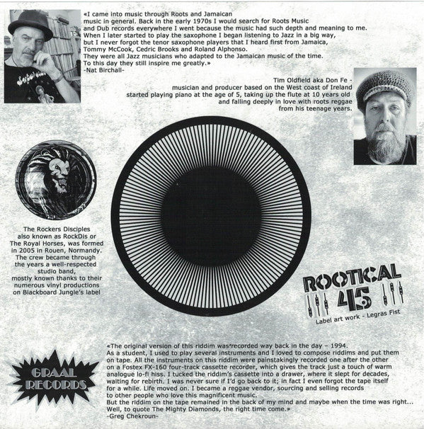 Nat Birchall, The Rockers Disciples, Don Fe, Rootikal 45 : Rise And Fall (7", Single)