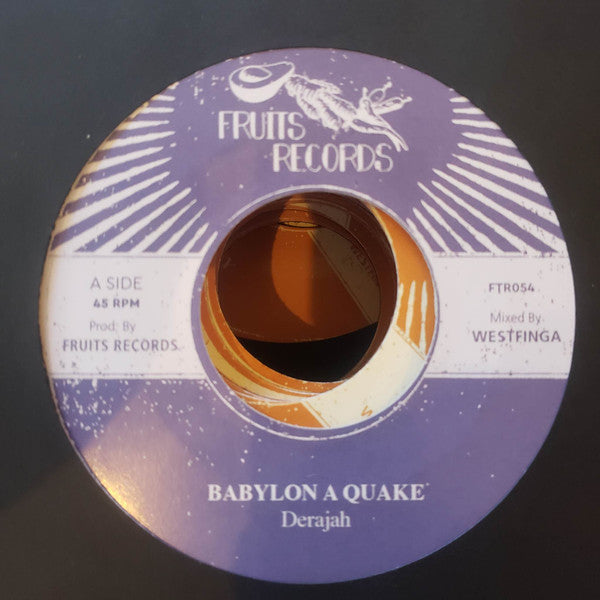 Derajah / The 18th Parallel : Babylon A Quake (7")