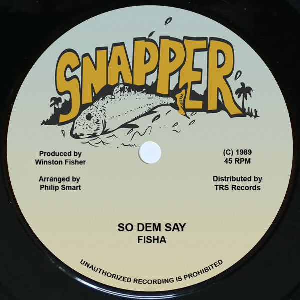 Fisha (2) : So Dem Say (7")