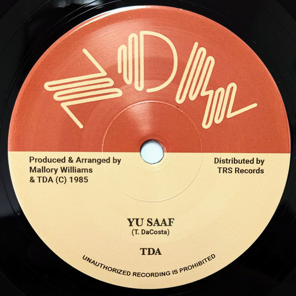 TDA (9)* : Yu Saaf (7", RE)