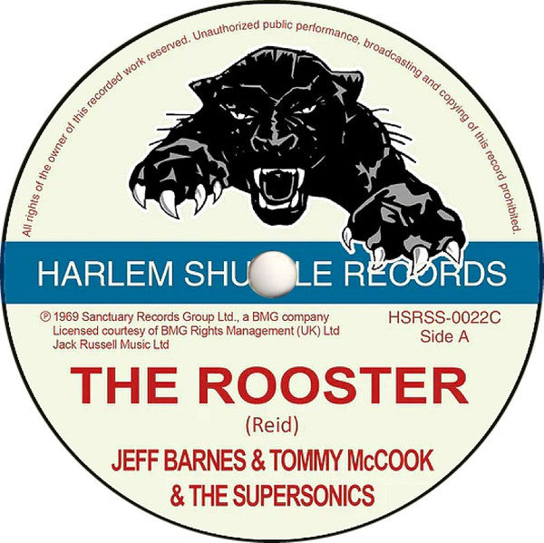 Jeff Barnes (2) & Tommy McCook & The Supersonics : The Rooster (7", Ltd)