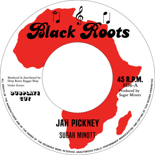 Sugar Minott : Jah Pickney (7", Ltd)