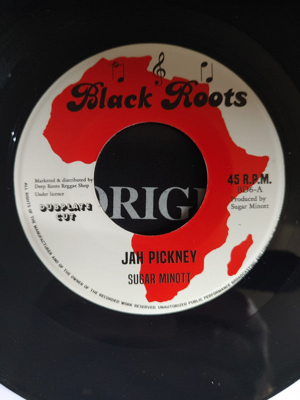 Sugar Minott : Jah Pickney (7", Ltd)