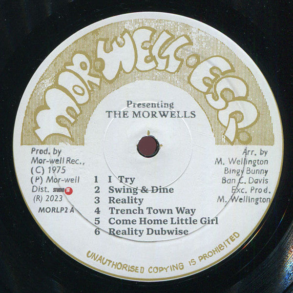 The Morwells : Presenting The Morwells (LP, RE)