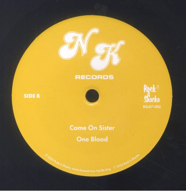 Leroy Simmonds, One Blood : At The Dance / Come On Sister (7")