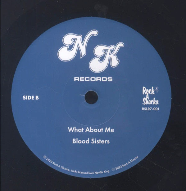 Tony Hearne, Blood Sisters : Without Your Love I'd Go Crazy / What About Me (7")