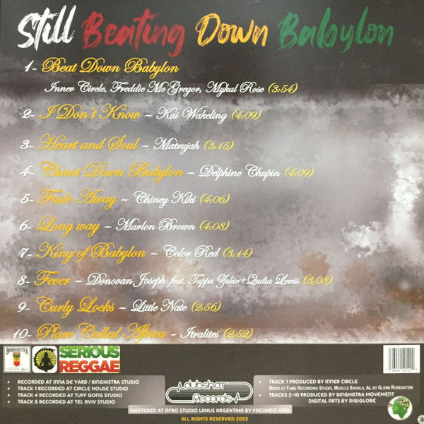 Various : Still Beating Down Babylon Junior Byles Tribute (LP)