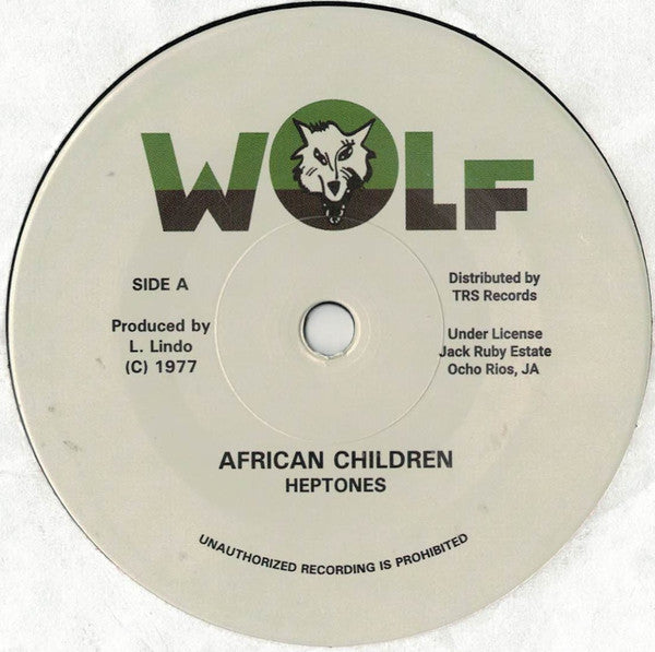 Heptones* : African Children (7")