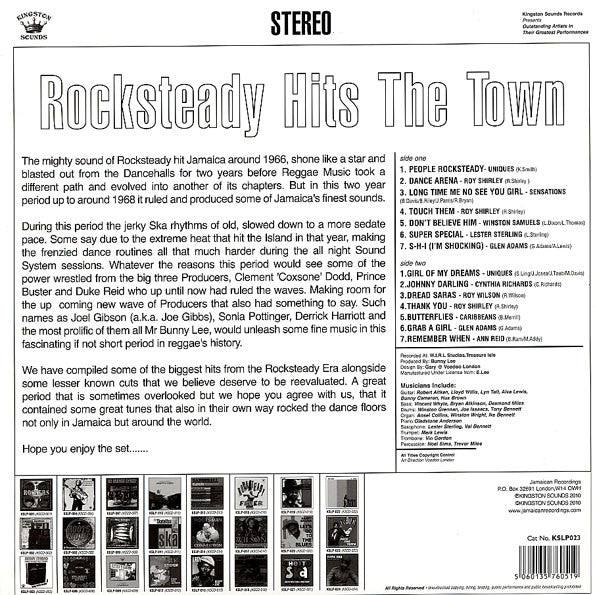 Various : Rocksteady Hits The Town (LP, Comp)